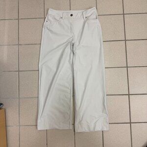 Lululemon City Sleek Wide Leg High Rise Pants Womens Size 28